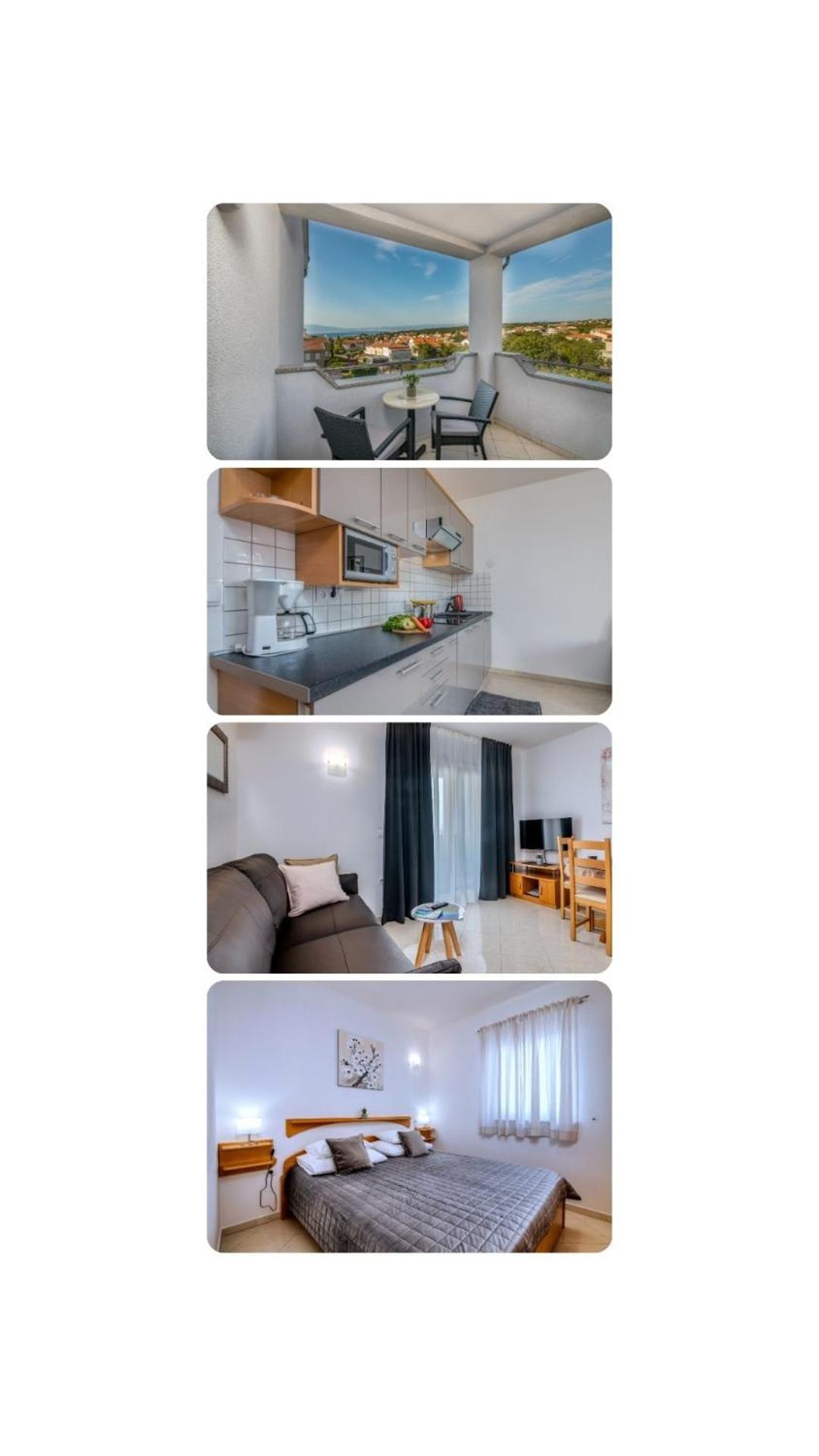 Apartments Kvarner Малинска Экстерьер фото